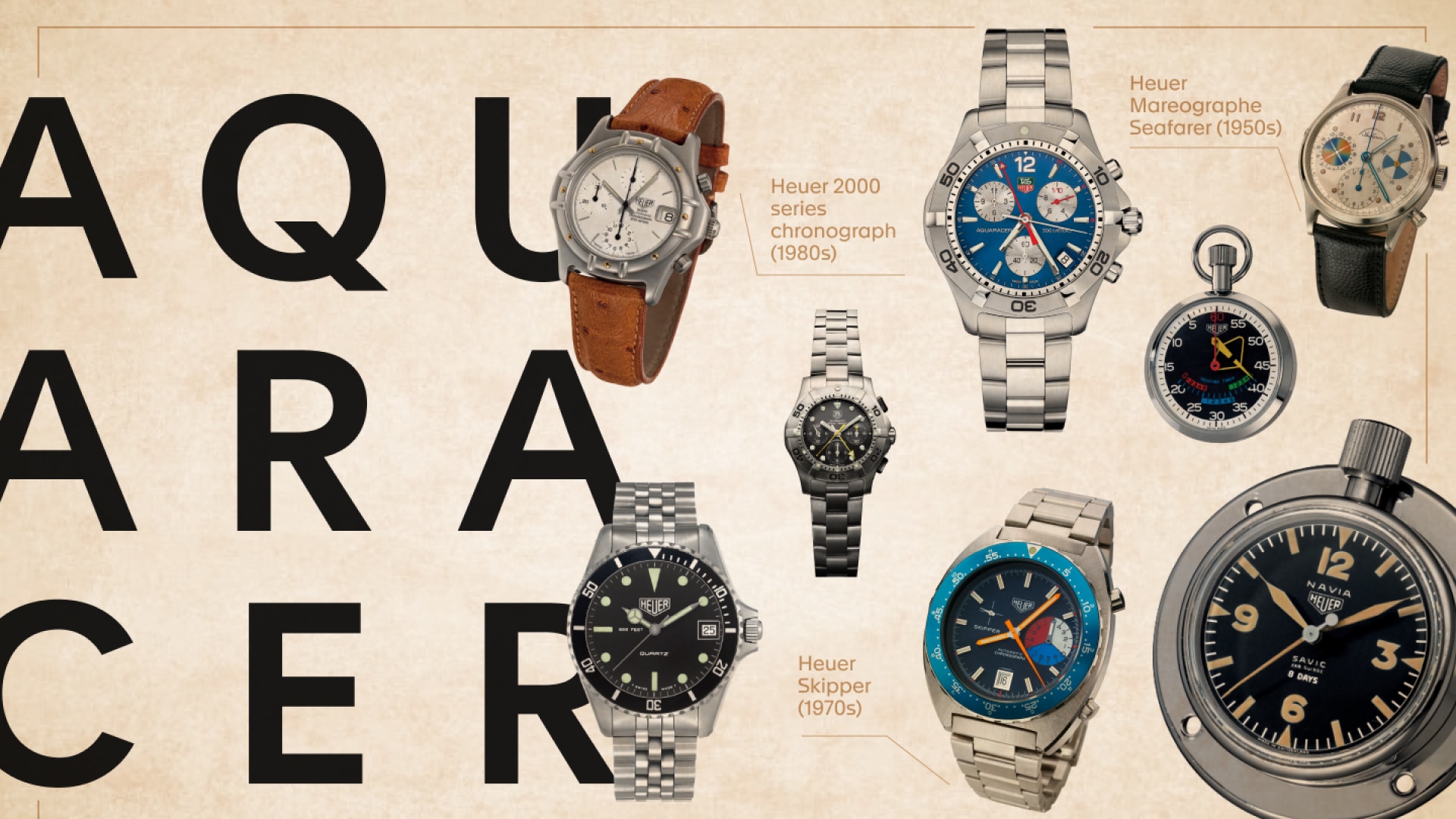 Retrocedemos en el tiempo con el TAG Heuer Aquaracer TAG Heuer