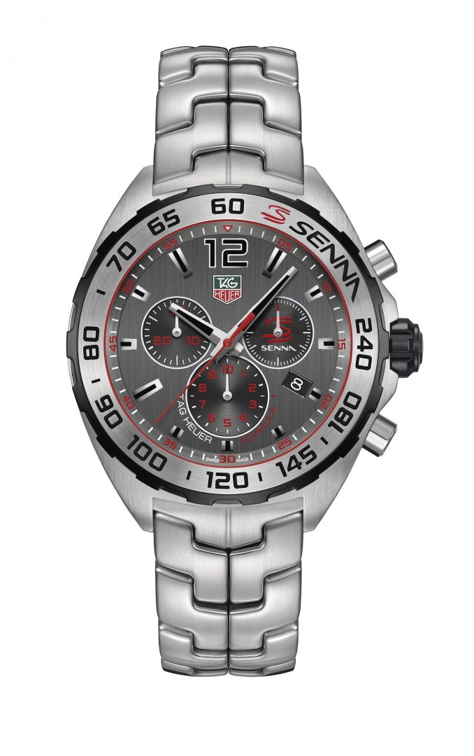 At Auction: Universal Geneve Senna 41 Chronograph Watch