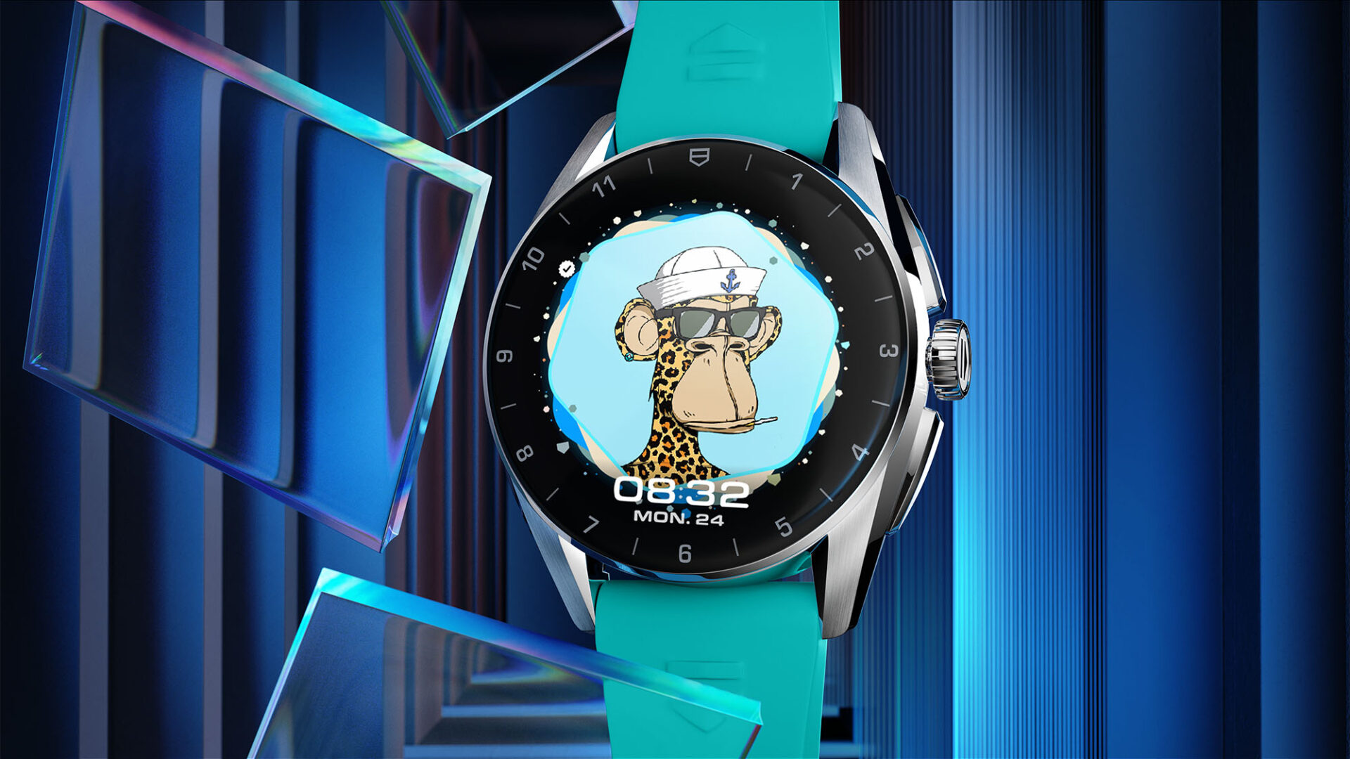 Huawei watch faces online tag heuer