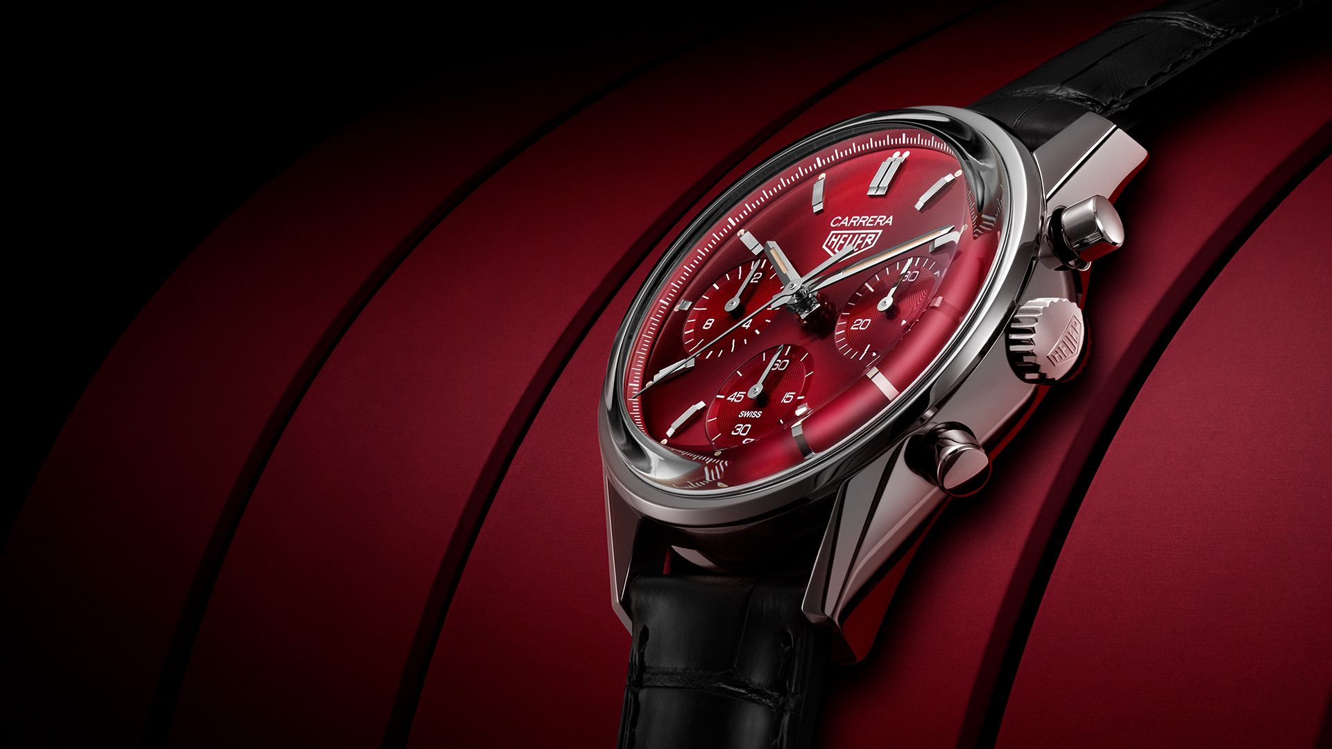 TAG Heuer Just Released A Red-Dial Carrera