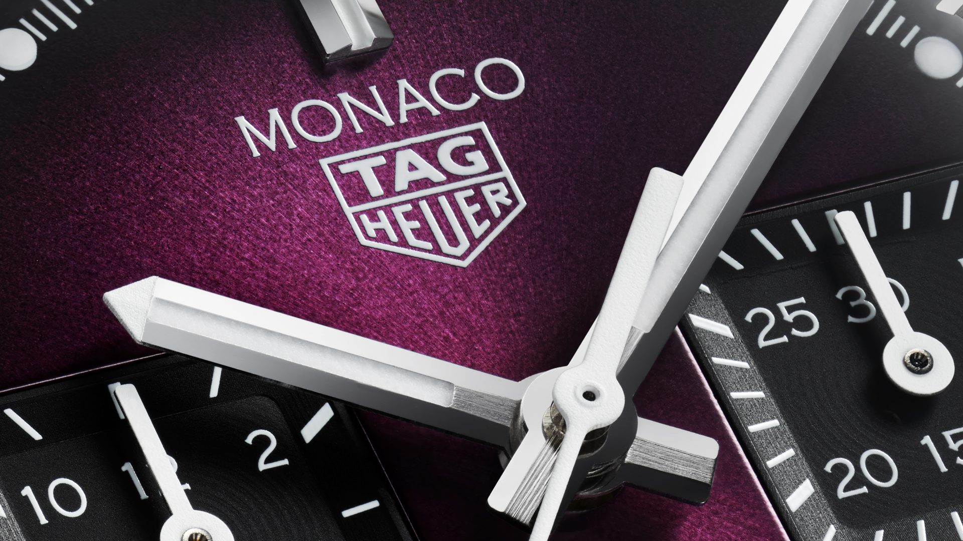 Tag heuer 2024 purple face watch