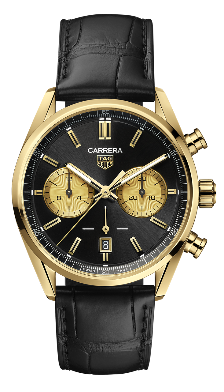 TAG Heuer Carrera Chronograph Automatic 42 mm Gold 3N