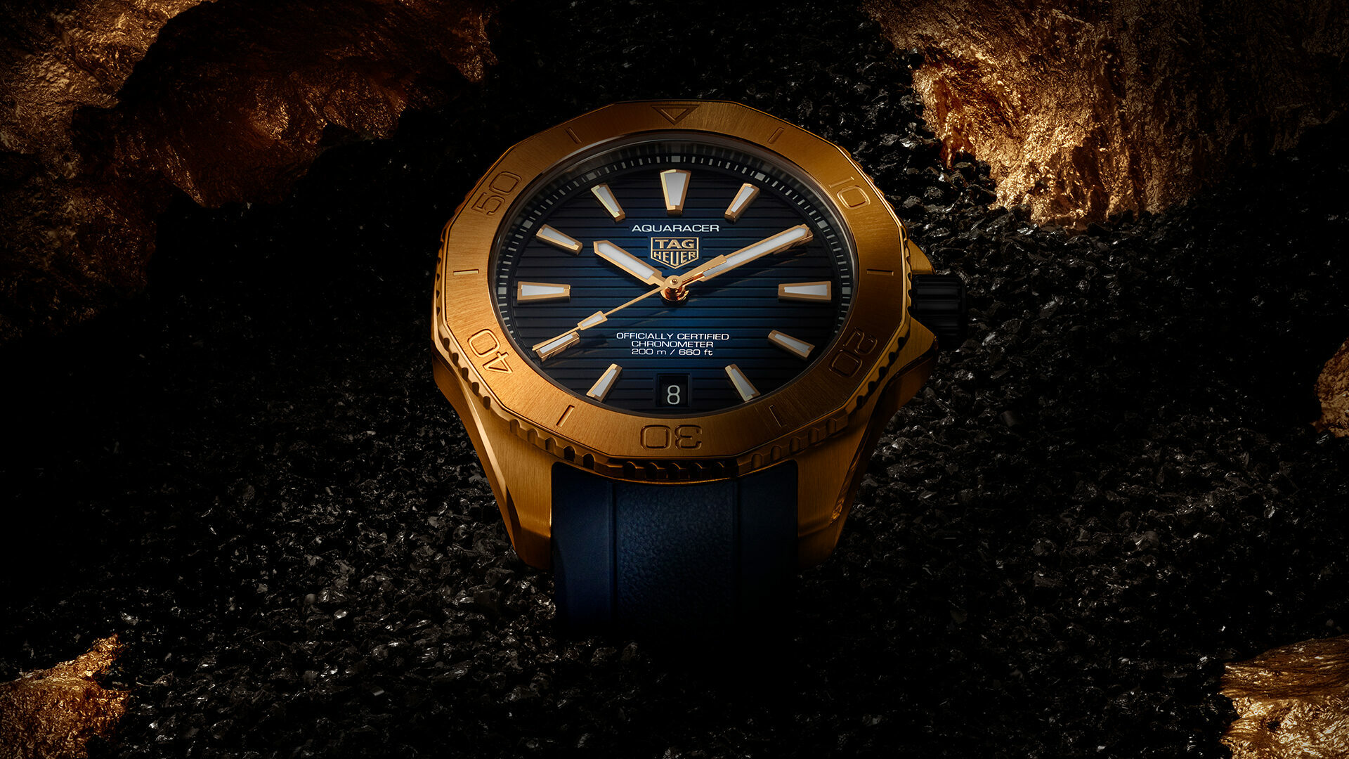 Tag heuer professional on sale gold