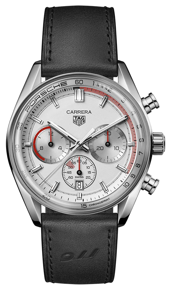 TAG Heuer Carrera Chronosprint x Porsche - Steel - 42 mm | TAG