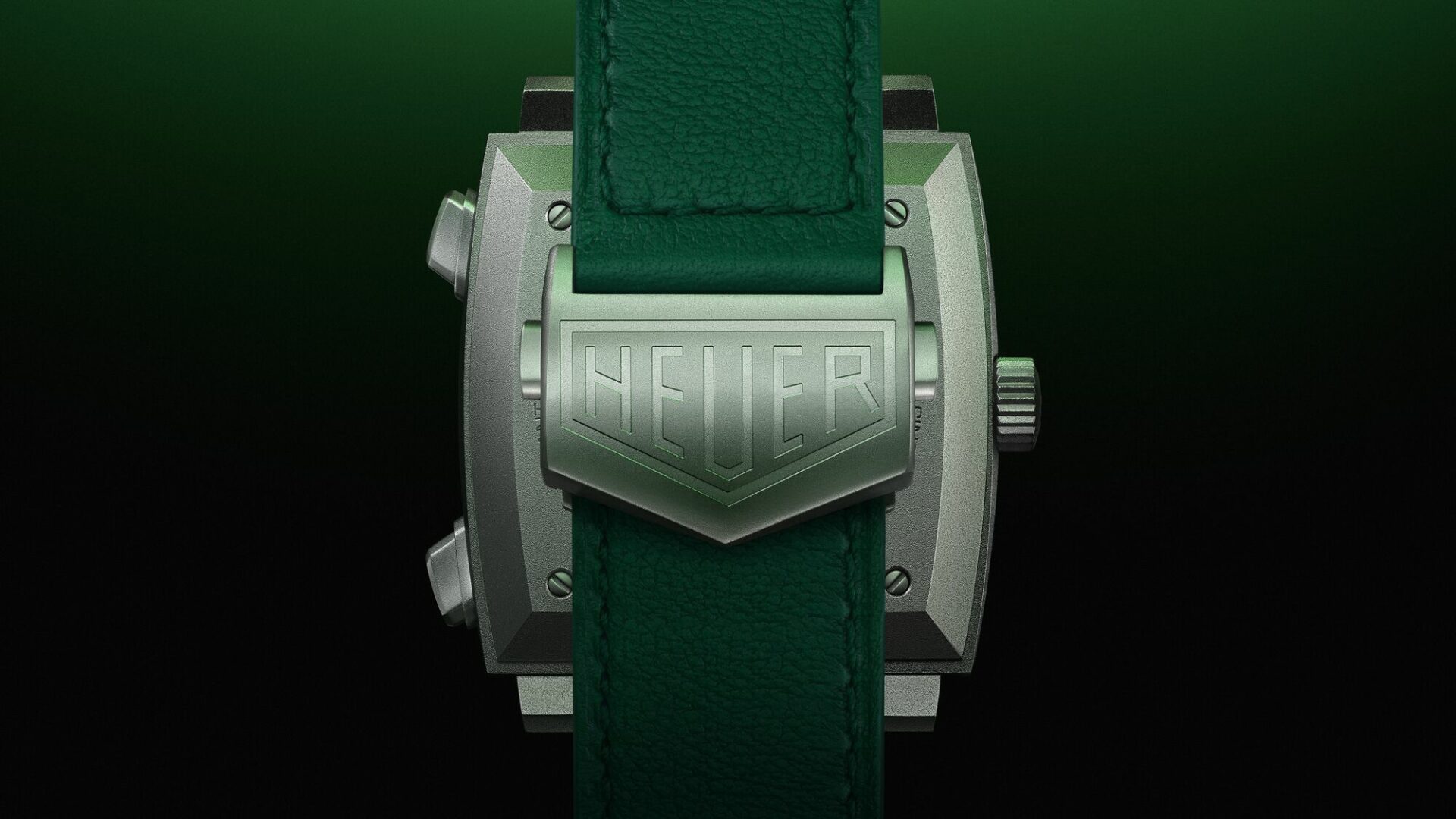 グリーンに彩られたタグ・ホイヤー モナコ クロノグラフ| TAG Heuer