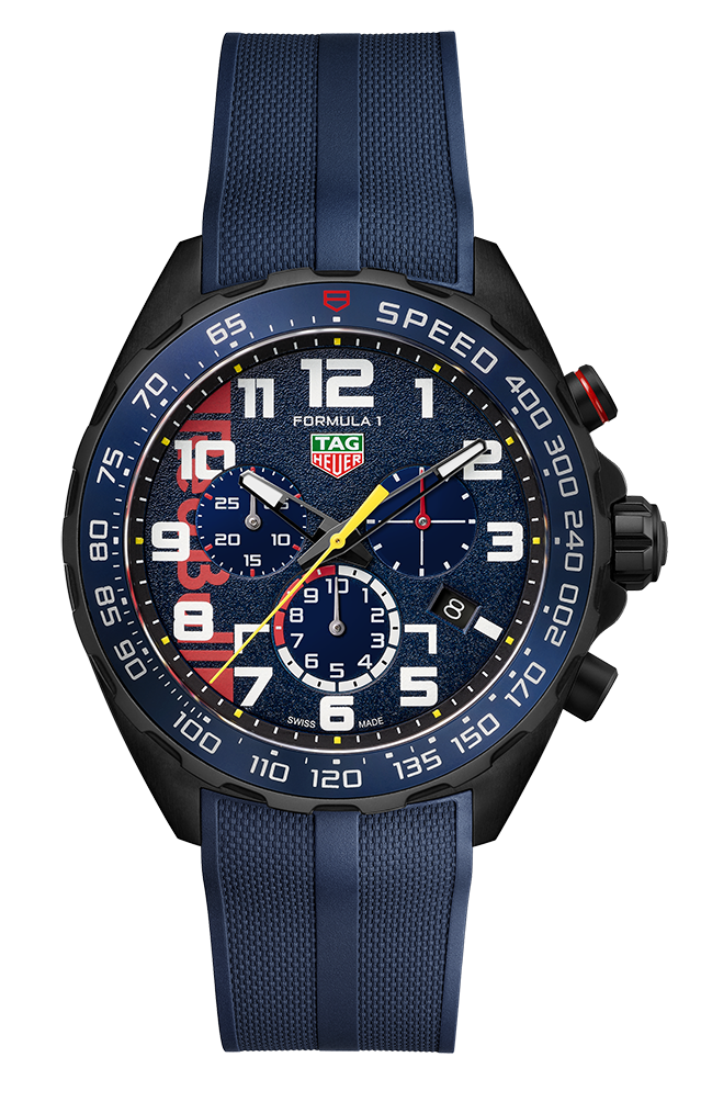 TAG HEUER フォーミュラー1 TAG HEUER FORMULA 1 University of Chicago Men's TAG Heuer Formula 1 with Blue