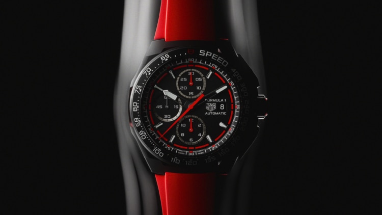 ★美品★ホンダ F1 クロノグラフ 2796-343-