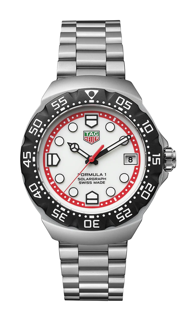 TAG Heuer Formula 1 Solargraph - Steel - 38 mm | TAG Heuer US