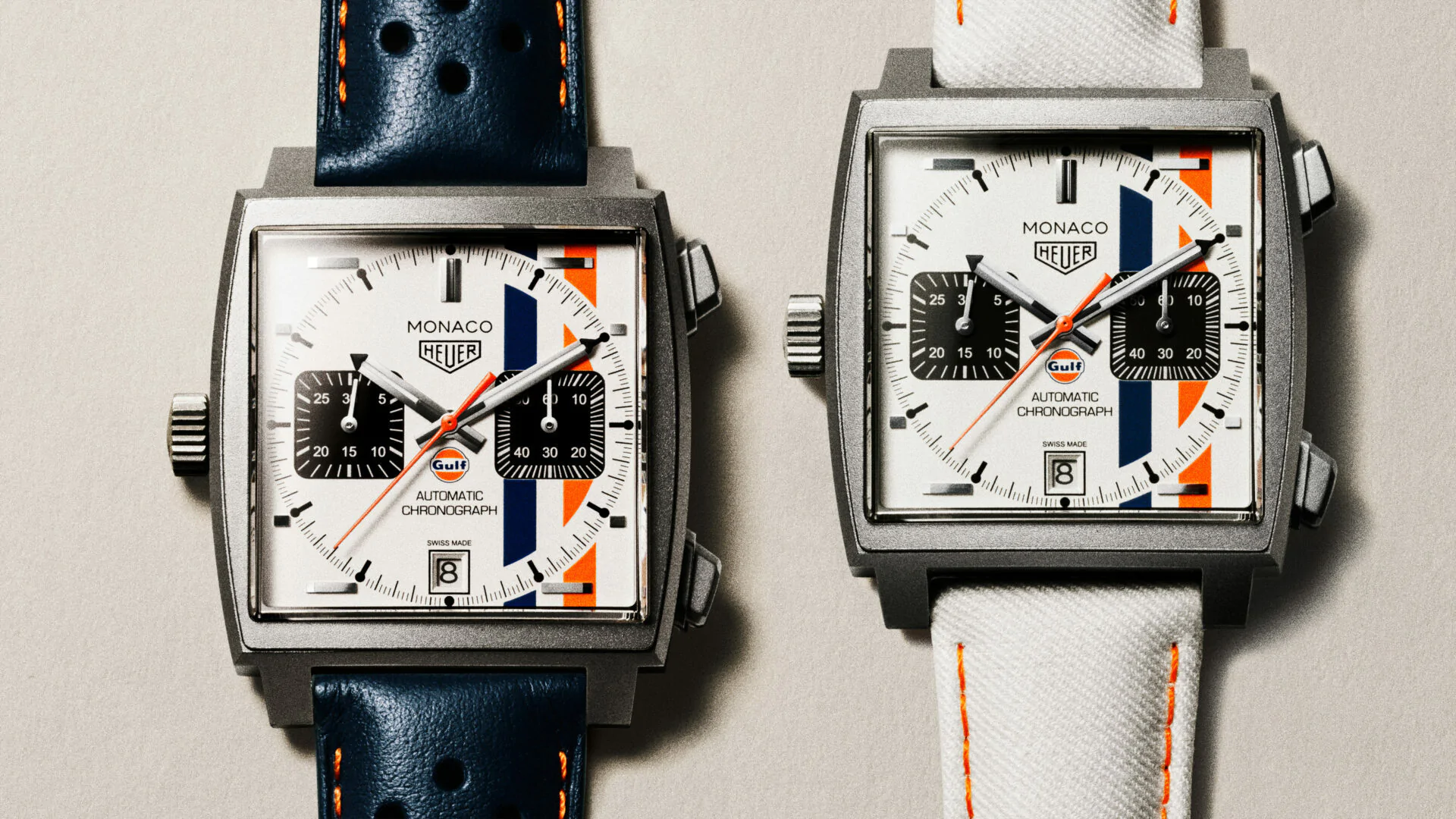 ❤*️様 TAG Heuer Gulf Edition 時計 The TAG Heuer Monaco x Gulf Returns | TAG Heuer Official Magazine