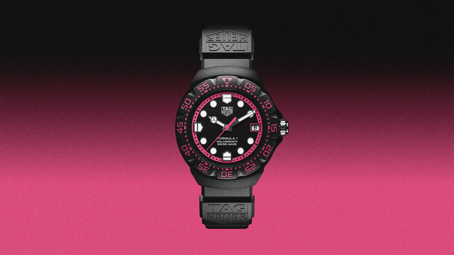 TAG HEUER プロフェッショナル 377.508 ピンク針 稼働 TAG HEUER タグホイヤー ピンクプロフェッショナル 377 508｜Yahoo
